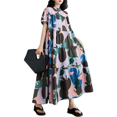 Amar™ Atara - שמלת בוהו שיק קייצית ורחבה