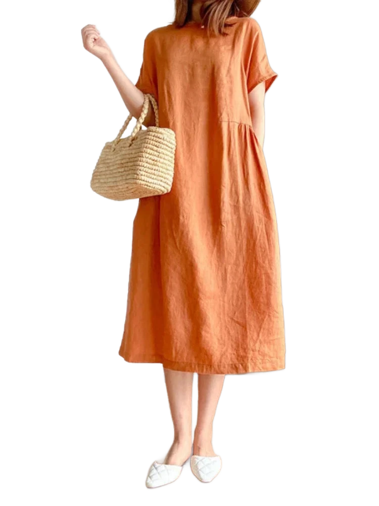 Amar Eliana - שמלת קיץ אלגנטית ומשוחררת