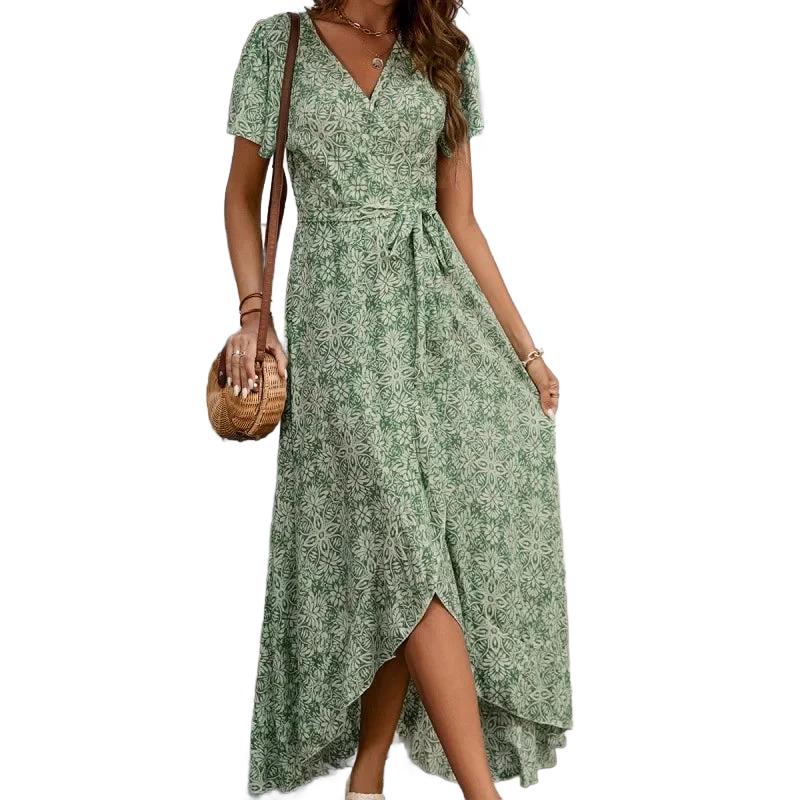 Amar™ Pnina - שמל̇ת קיץ אלגנטית עם מחשוף V