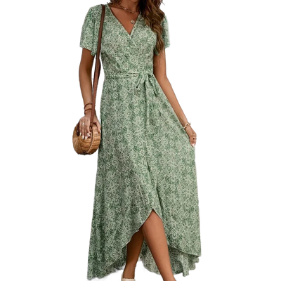 Amar™ Pnina - שמל̇ת קיץ אלגנטית עם מחשוף V