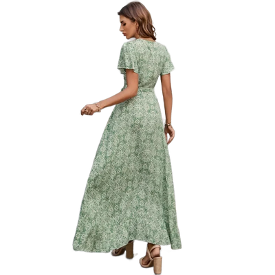 Amar™ Pnina - שמל̇ת קיץ אלגנטית עם מחשוף V