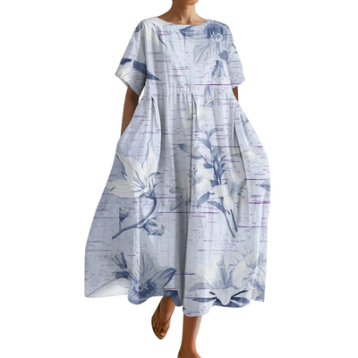 Amar™ Ravit - שמלת גרדיאנט עם כיסים