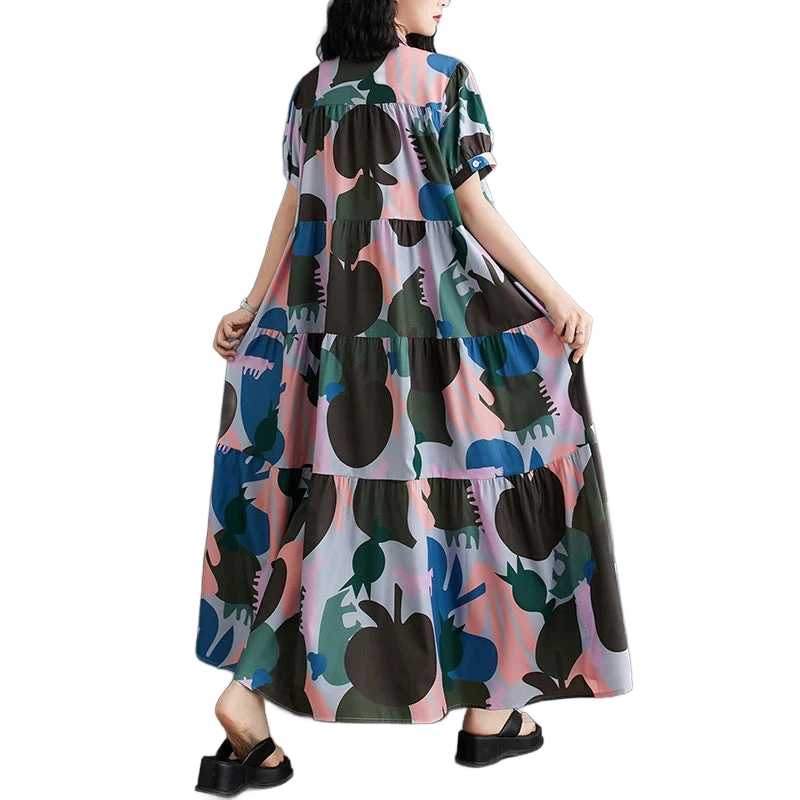 Amar™ Atara - שמלת בוהו שיק קייצית ורחבה