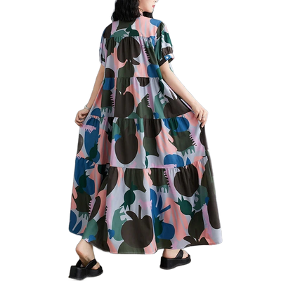 Amar™ Atara - שמלת בוהו שיק קייצית ורחבה