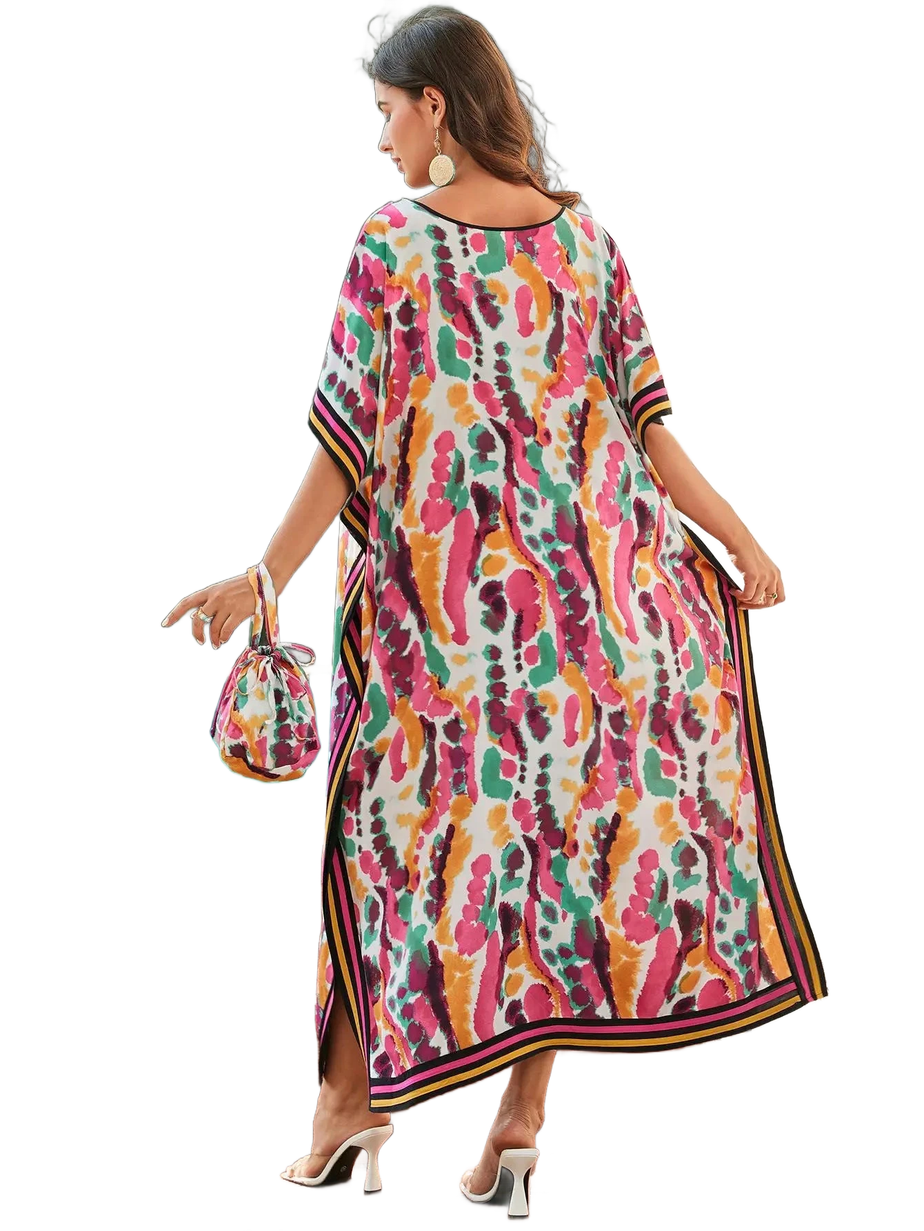 Amar™ Maya - שמלת קאפטן לנשים במידות גדולות