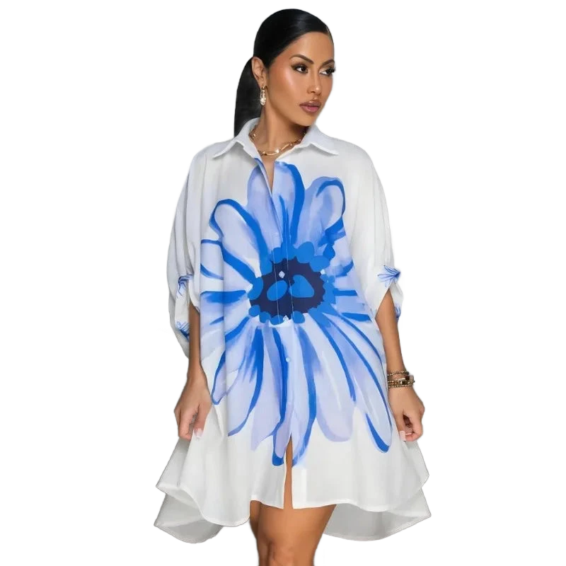 Amar™ Avigail - שמלת חולצה קז'ואל