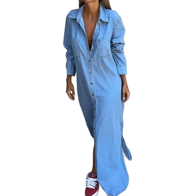 Amar™ Atara - שמלת מקסי אלגנטית ונינוחה