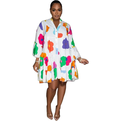 Amar™ Hadar - שמלת חולצה רחבה