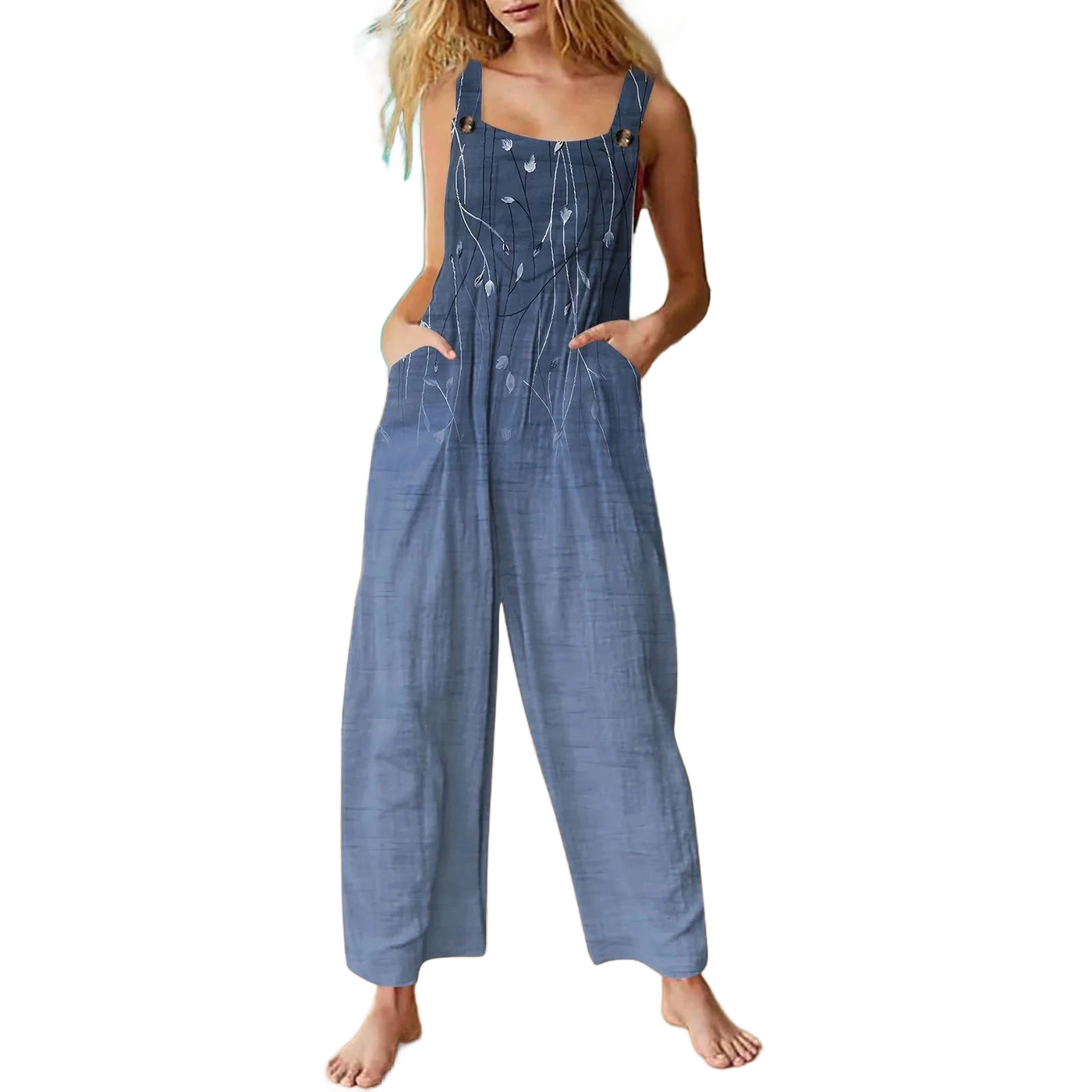 Amar Yehudit - אוברול קייצי אתני עם כיסים