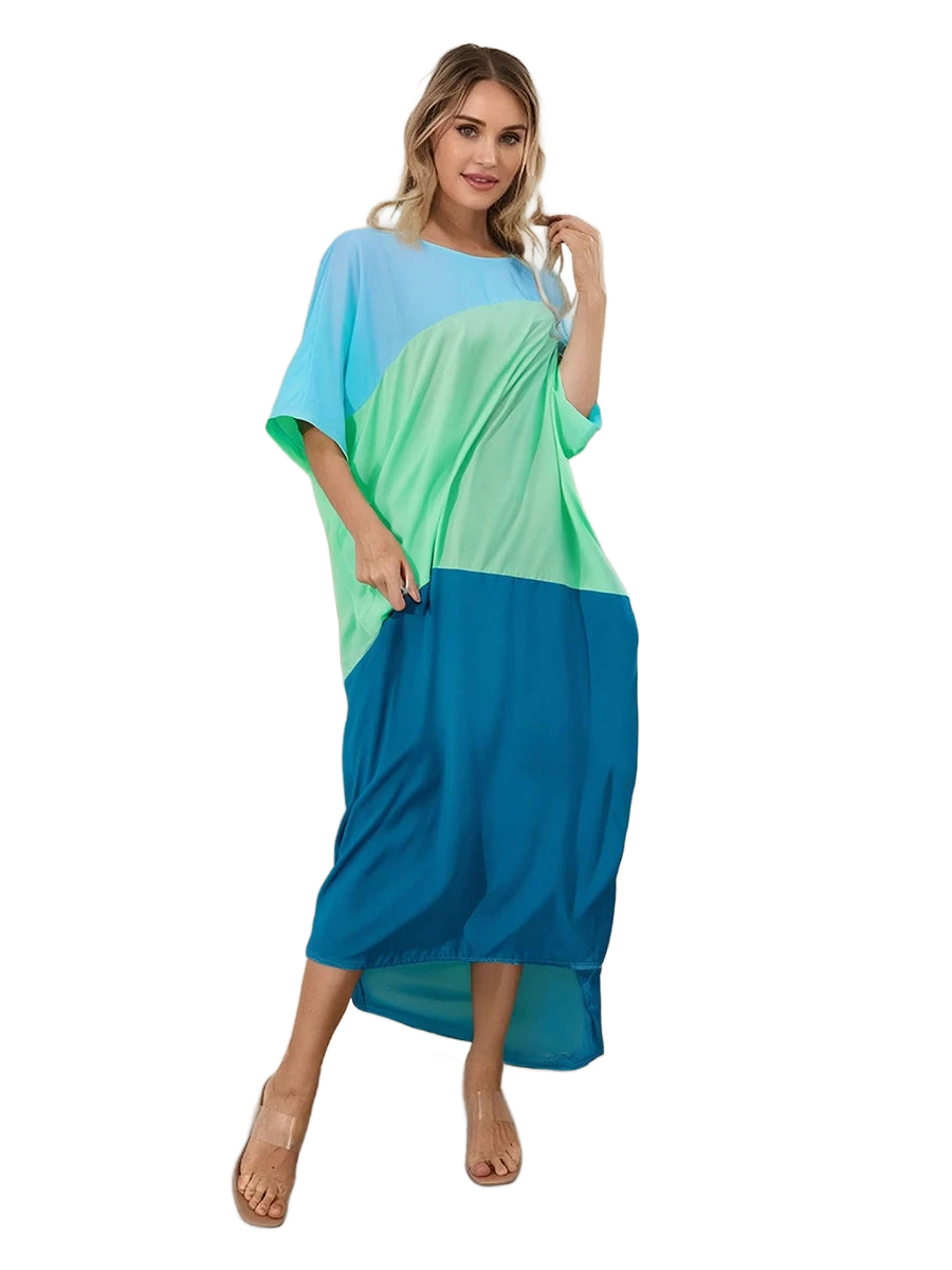 Amar™ Miriam - שמלת מקסי אלגנטית עם כיסים