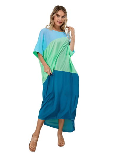 Amar™ Miriam - שמלת מקסי אלגנטית עם כיסים