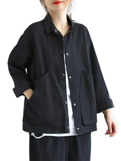 Amar™ Shira - מעיל ארוך עם שרוולים ארוכים