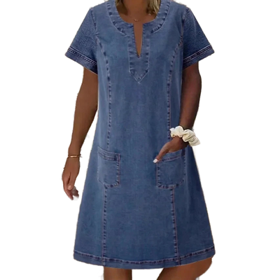 Amar Eden - שמלת ג'ינס וינטג' קייצית