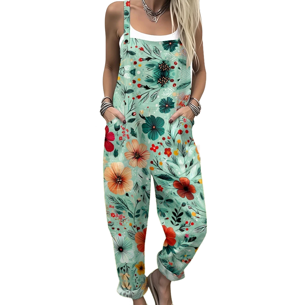 Amar Atara - אוברול פרחוני צבעוני וכובש