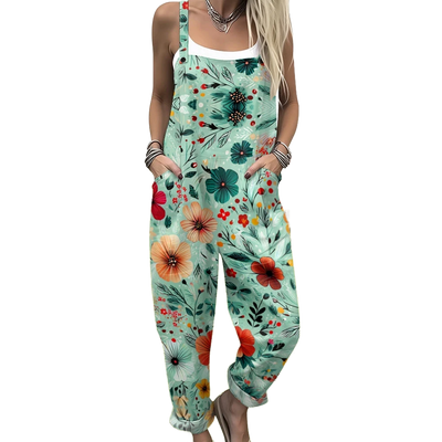 Amar Atara - אוברול פרחוני צבעוני וכובש