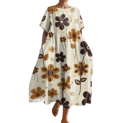 Amar™ Ravit - שמלת גרדיאנט עם כיסים