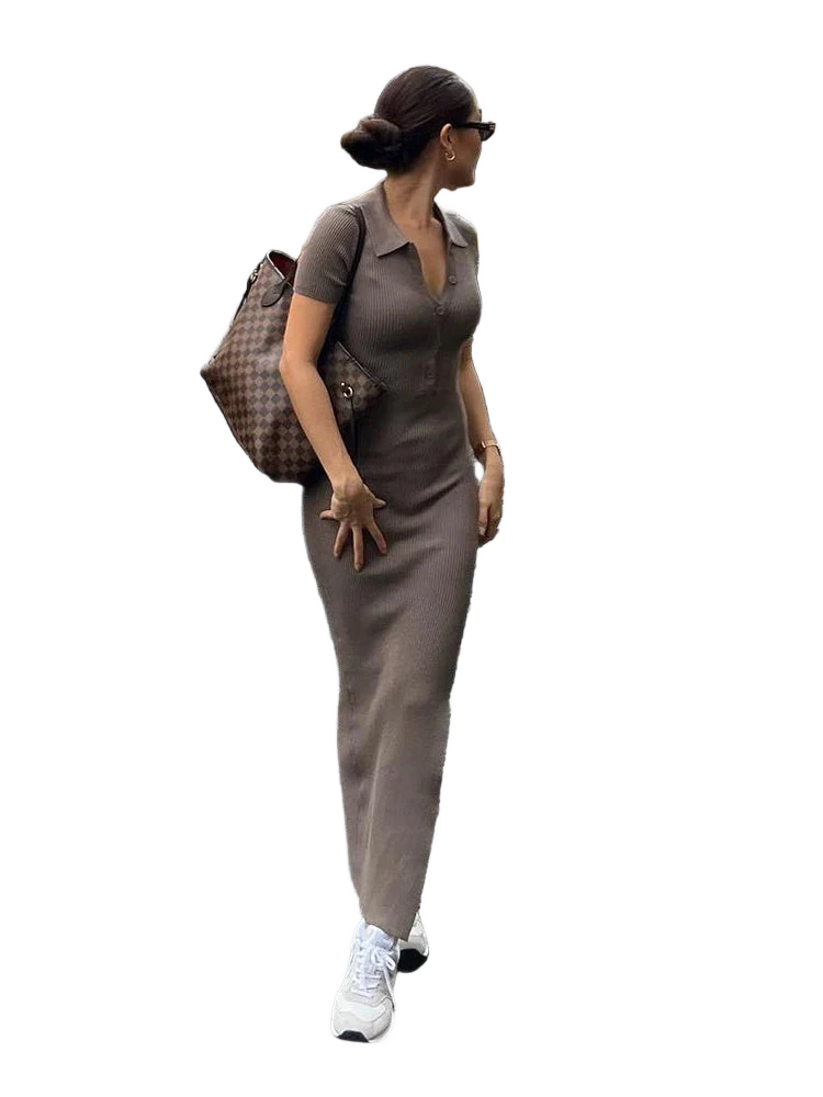 Amar™ Rotem - שמלת מקסי אלגנטית לנשים