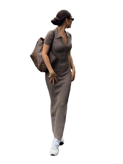 Amar™ Rotem - שמלת מקסי אלגנטית לנשים