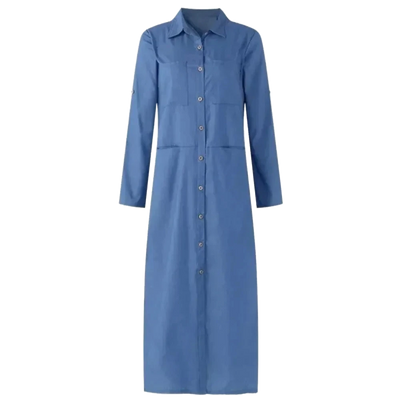 Amar Yehudit - שמלת ג’ינס קלאסית מחמיאה