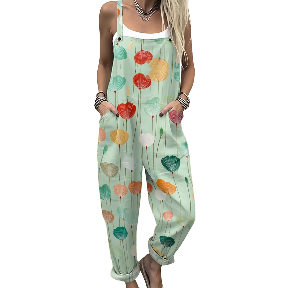 Amar Atara - אוברול פרחוני צבעוני וכובש