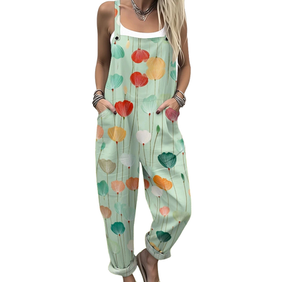 Amar Atara - אוברול פרחוני צבעוני וכובש