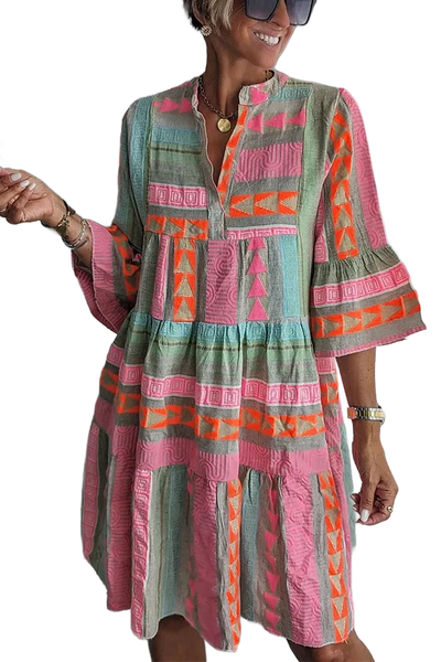 Amar™ Nitza - שמלת מיני עם פרטים קפלים