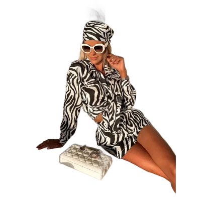 Amar™ Zohar - סט חולצה ומכנסיים מודפס