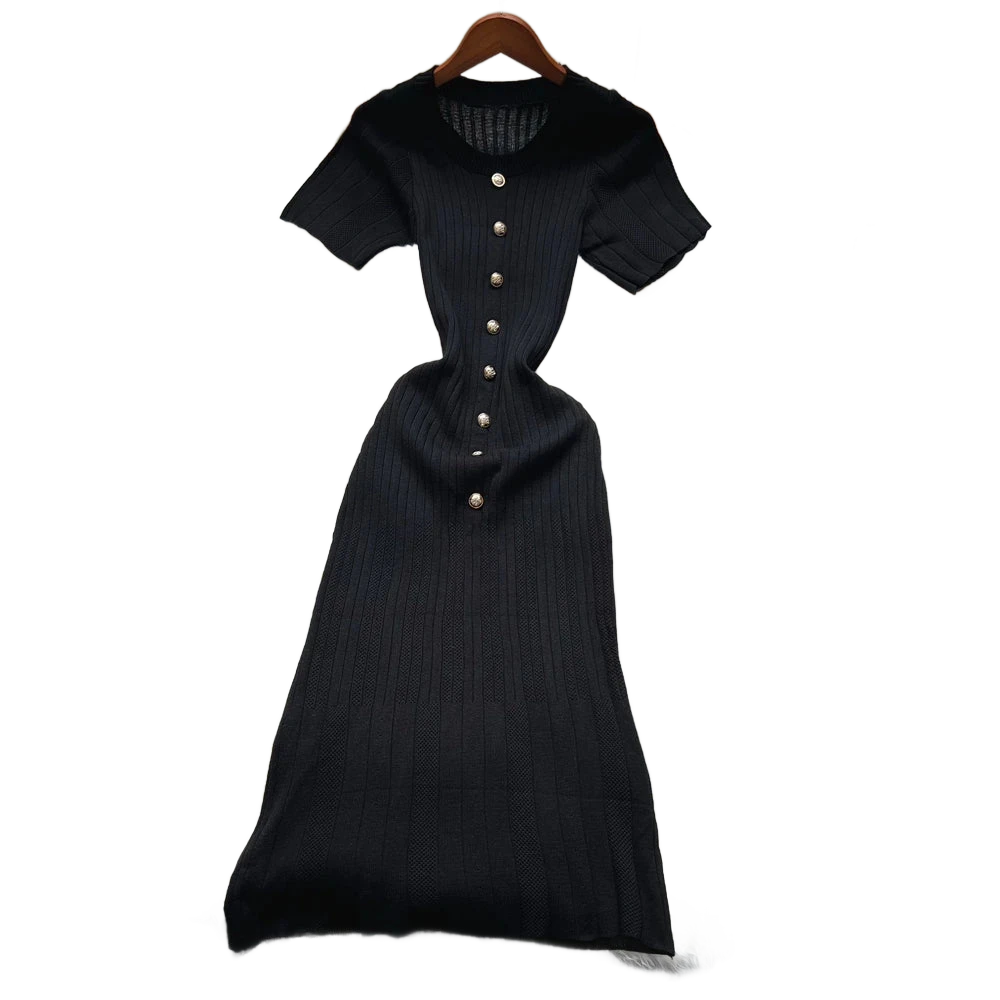 Amar™ Malka - שמלת קיץ סרוגה אלגנטית