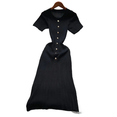 Amar™ Malka - שמלת קיץ סרוגה אלגנטית