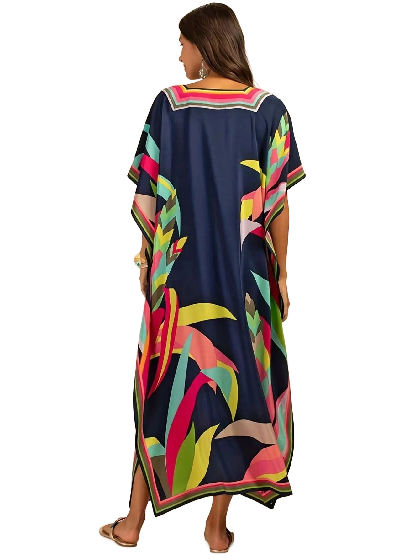 Amar™ Eden - שמלת קאפטן קיץ במידות גדולות