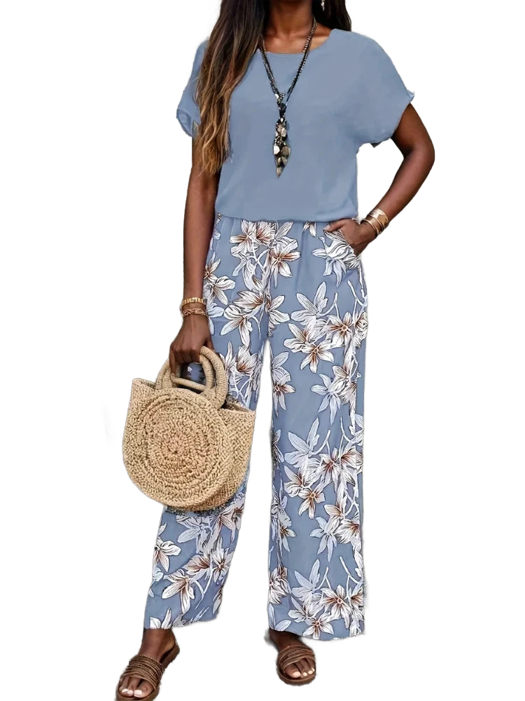 Amar™ Orly – סט פרחוני בסגנון סטריטווייר