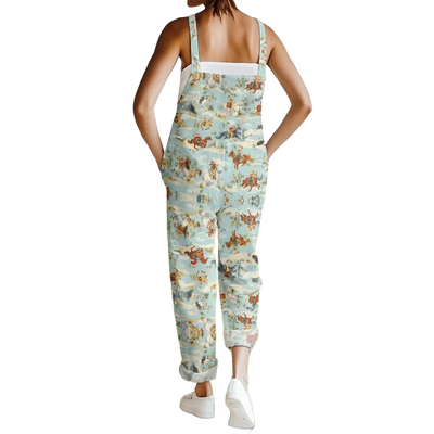 Amar Ronit - אוברול פרחוני בוהו שיק לנשים