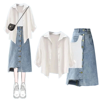 Amar™ Hadar - סט תלת-חלקי נוח ורך עם שרוולים ארוכים