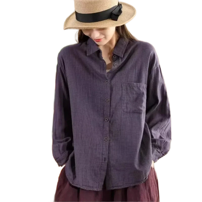 Amar™ Maya - חולצת וינטג' ארוכה