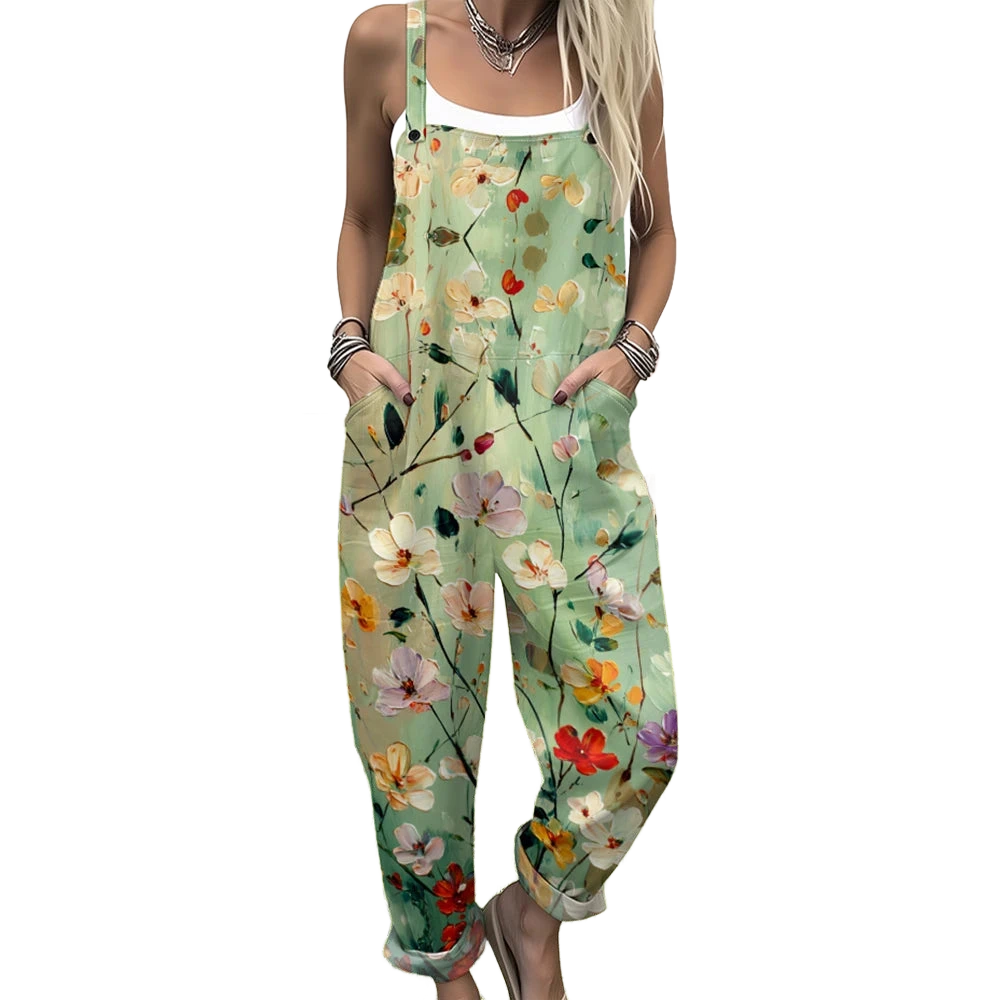 Amar Atara - אוברול פרחוני צבעוני וכובש