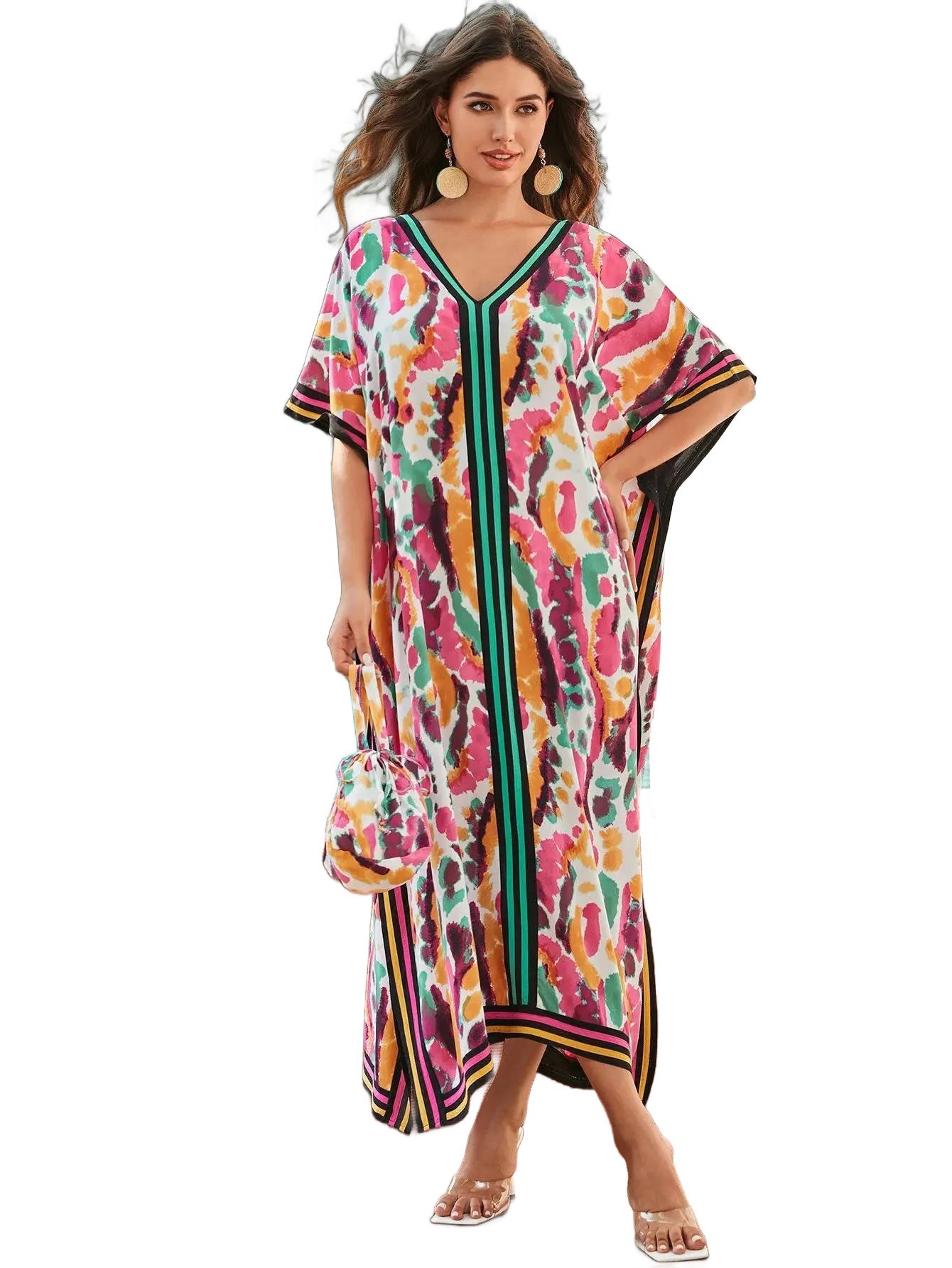 Amar™ Maya - שמלת קאפטן לנשים במידות גדולות