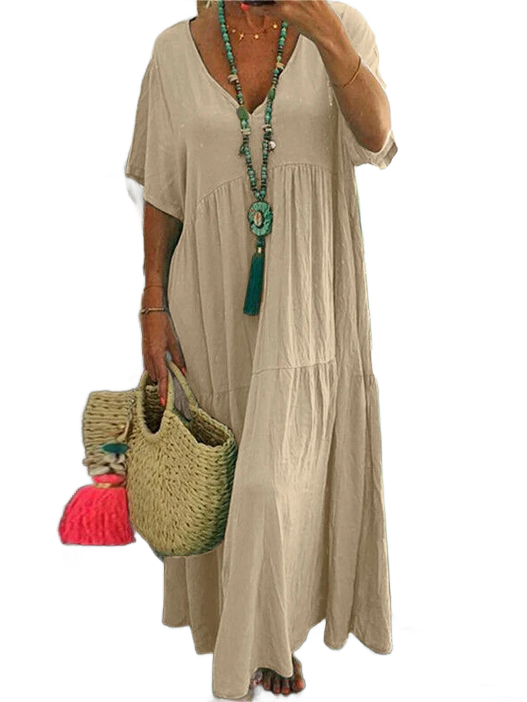 Amar™ Eden - שמלת מידי פליסה