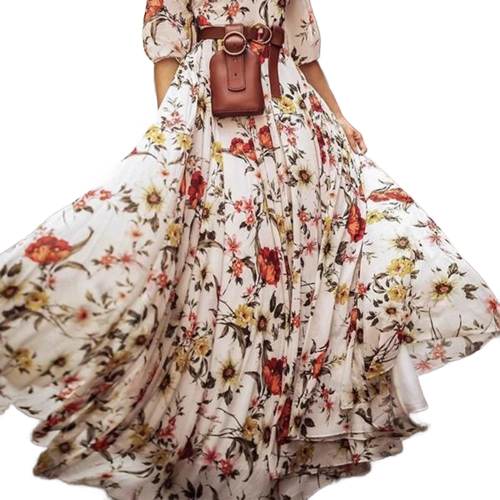 Amar™ Ophira - שמלת מקסי מחטבת ואלגנטית