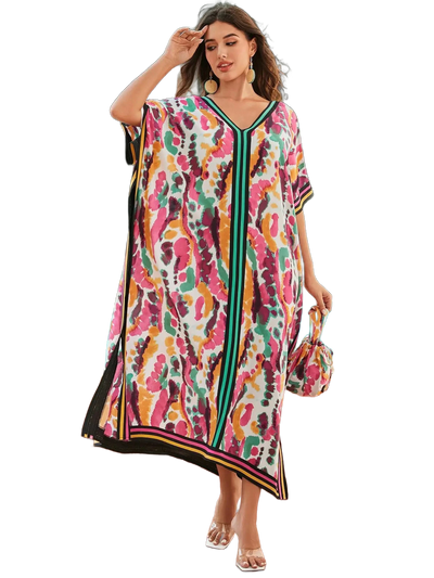 Amar™ Maya - שמלת קאפטן לנשים במידות גדולות