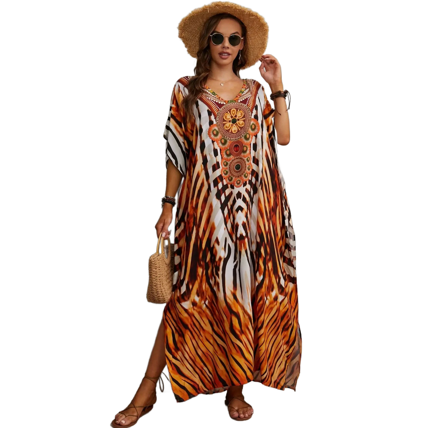 Amar™ Noya - כיסויי קיץ טרופיים לנשים