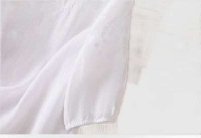 Amar™ Naama - חולצת כותנה רקומה