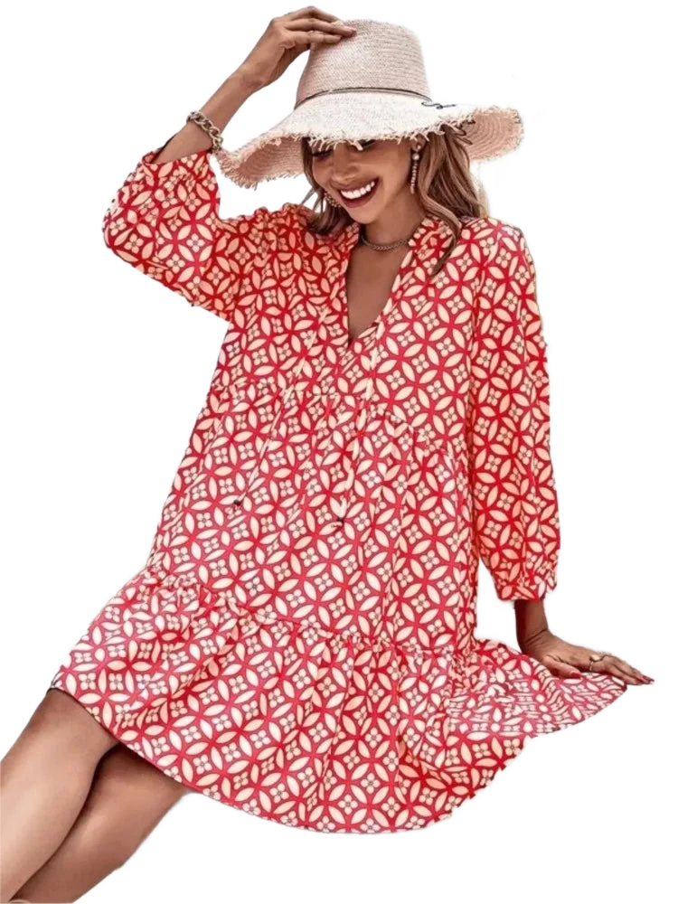 Amar™ Naama - שמלת פרחים בוהו