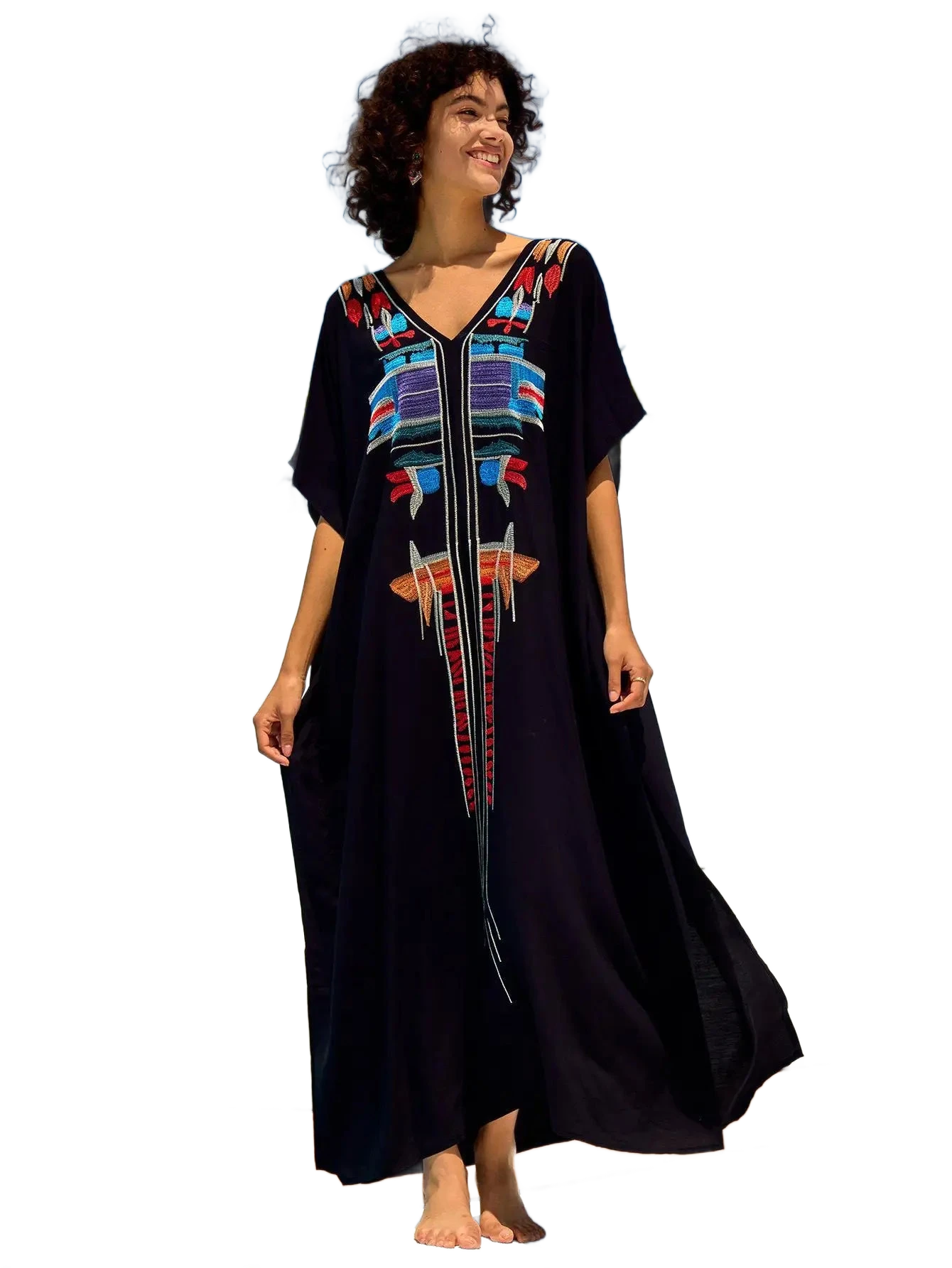 Amar™ Naama - שמלת קימונו מקסי