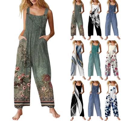 Amar Yehudit - אוברול קייצי אתני עם כיסים