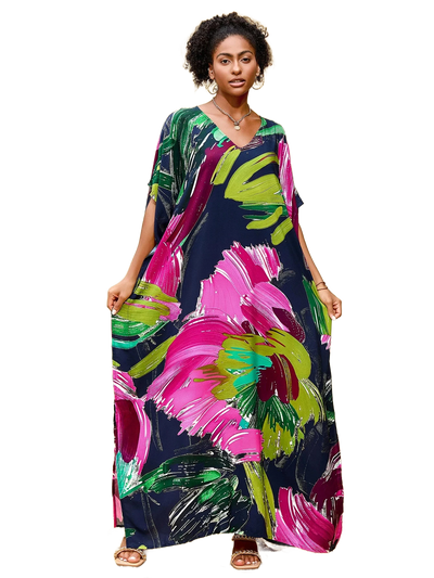 Amar™ Elisheva - שמלת חוף קפטן בפלוס סייז