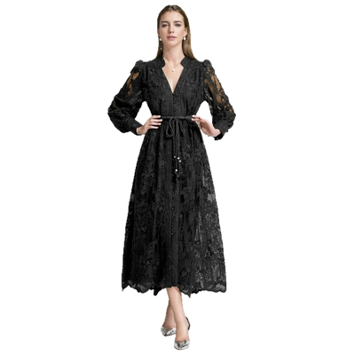 Amar™ Masha - שמלה עם תחרה פורמלית