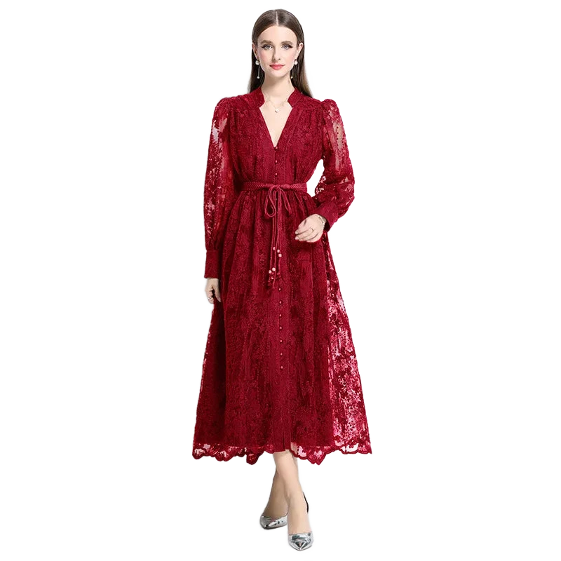 Amar™ Masha - שמלה עם תחרה פורמלית