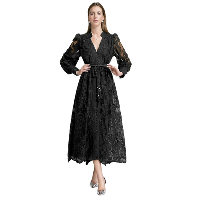 Amar™ Masha - שמלה עם תחרה פורמלית