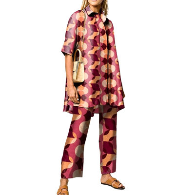 Amar™ Mijal - סט מודפס קז'ואל