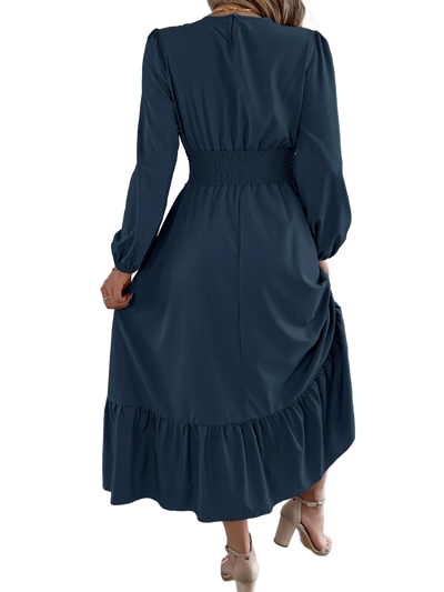 Amar™ Ronit - שמלת חורף סתיו אלגנטית ומחמיאה